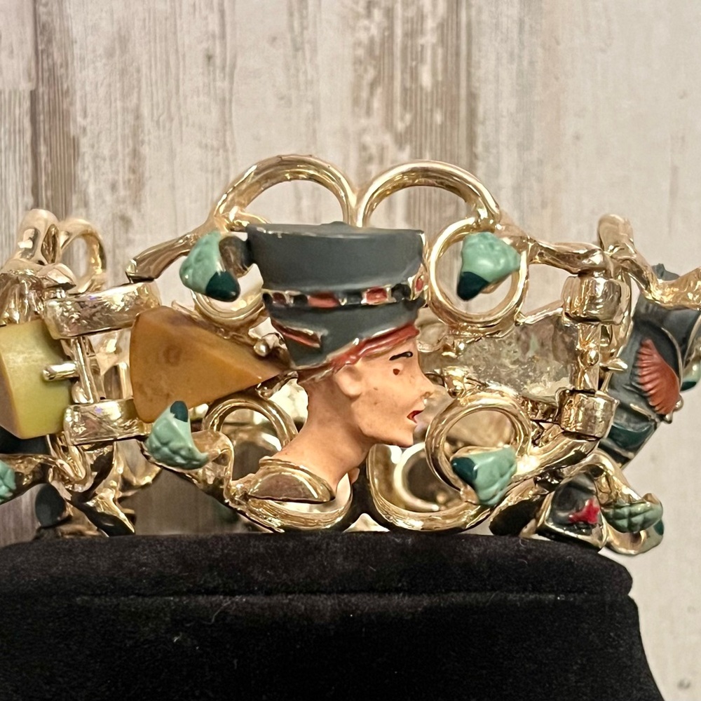 Vintage Hobe Egyptian Bracelet RARE